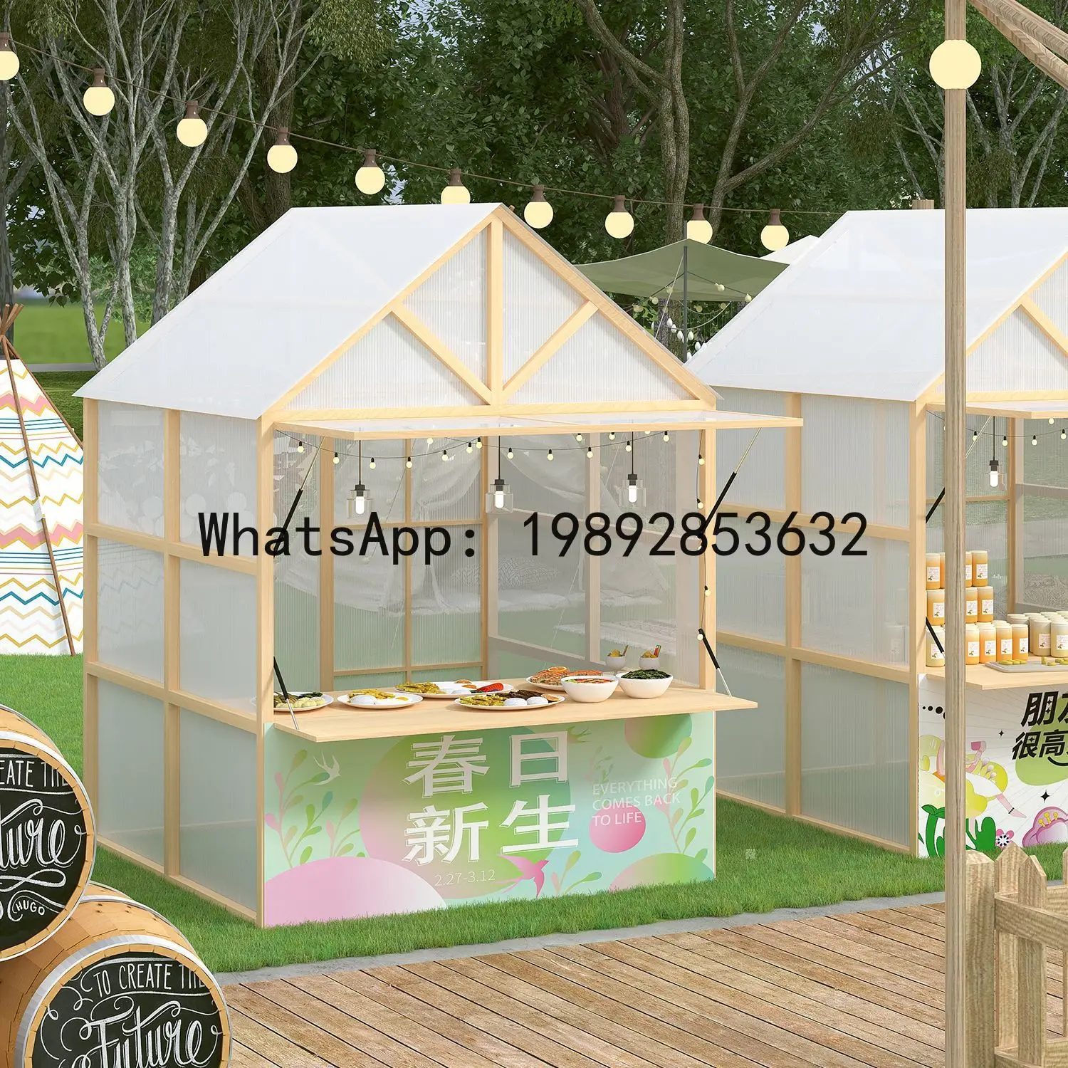 Z2-28Event Stall Rack Internet - Snacks Food Stall recension och pris