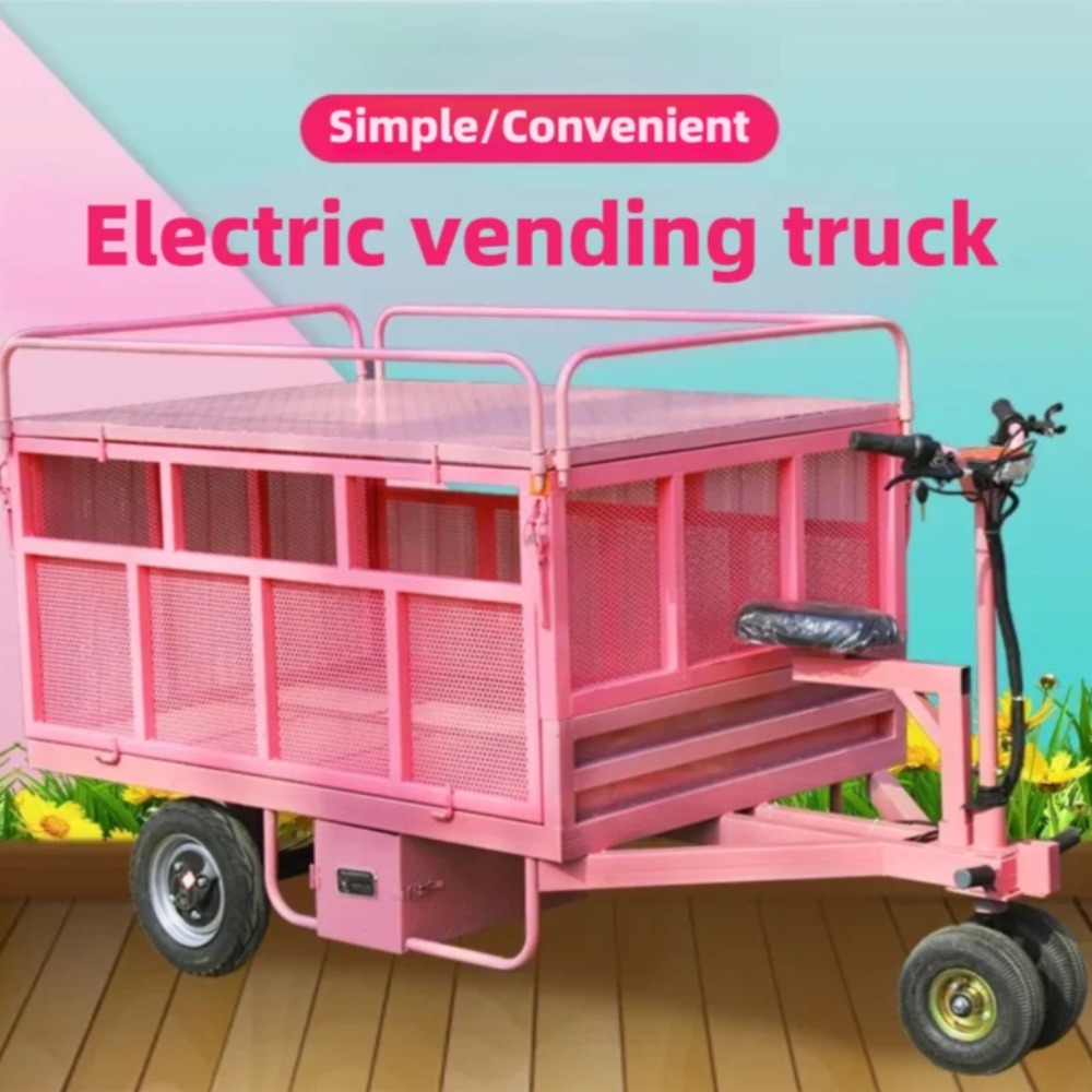3 Wheel Electric Flat Cart Rev - Snacks Food Stall recension och pris