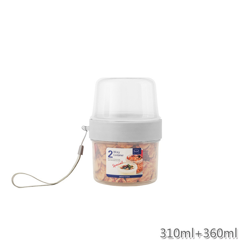 Double Layer Airtight Food Box - Baby Food Snacks Yogurt recension och pris