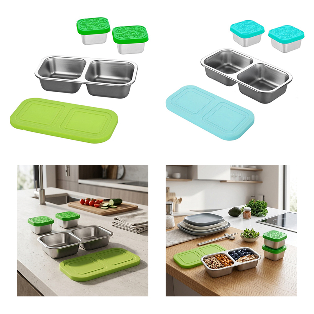 Stainless Steel Snack Containe - Food Snacks Easy recension och pris