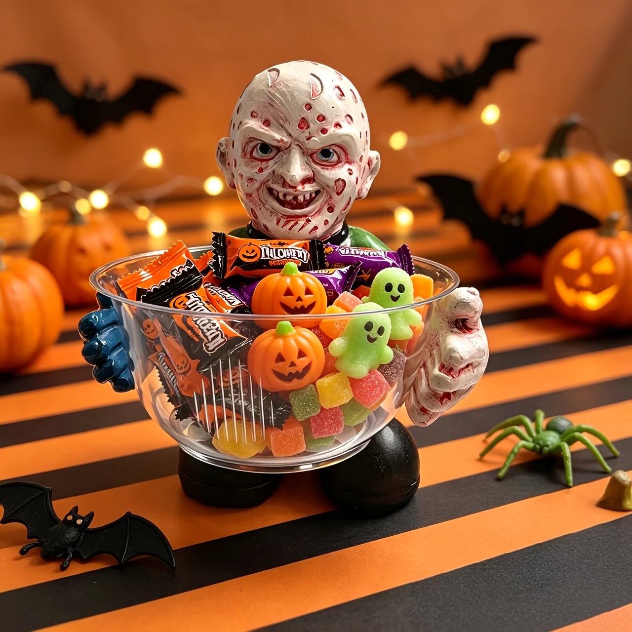 Zombie Figurine Candy Bowl Res - Zombie Snacks recension och pris