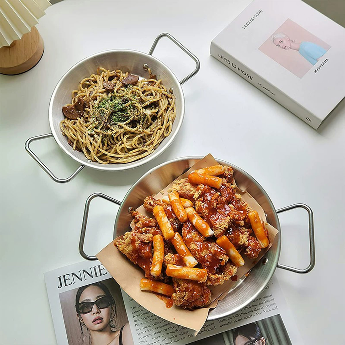 INS Stainless Steel Double-Han - Food And Snacks For Picnic recension och pris