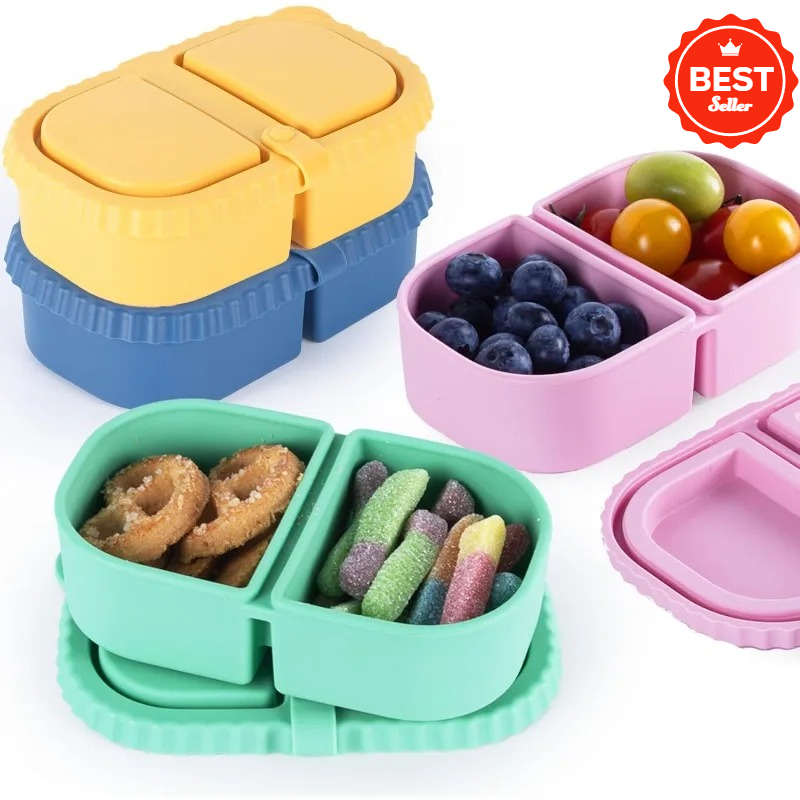 Reusable Silicone Snack Contai - Food And Snacks For Picnic recension och pris