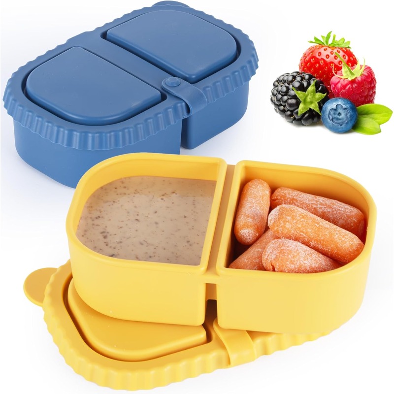 Reusable Silicone Snack Contai - Food And Snacks For Picnic recension och pris