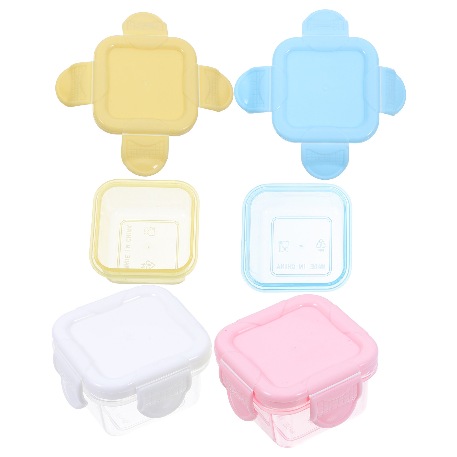 4Pcs Portable Snack Containers - Food And Snacks For Picnic recension och pris