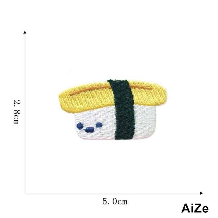 10 Pcs Embroidery Patch Popula - Food Snacks Pictures recension och pris