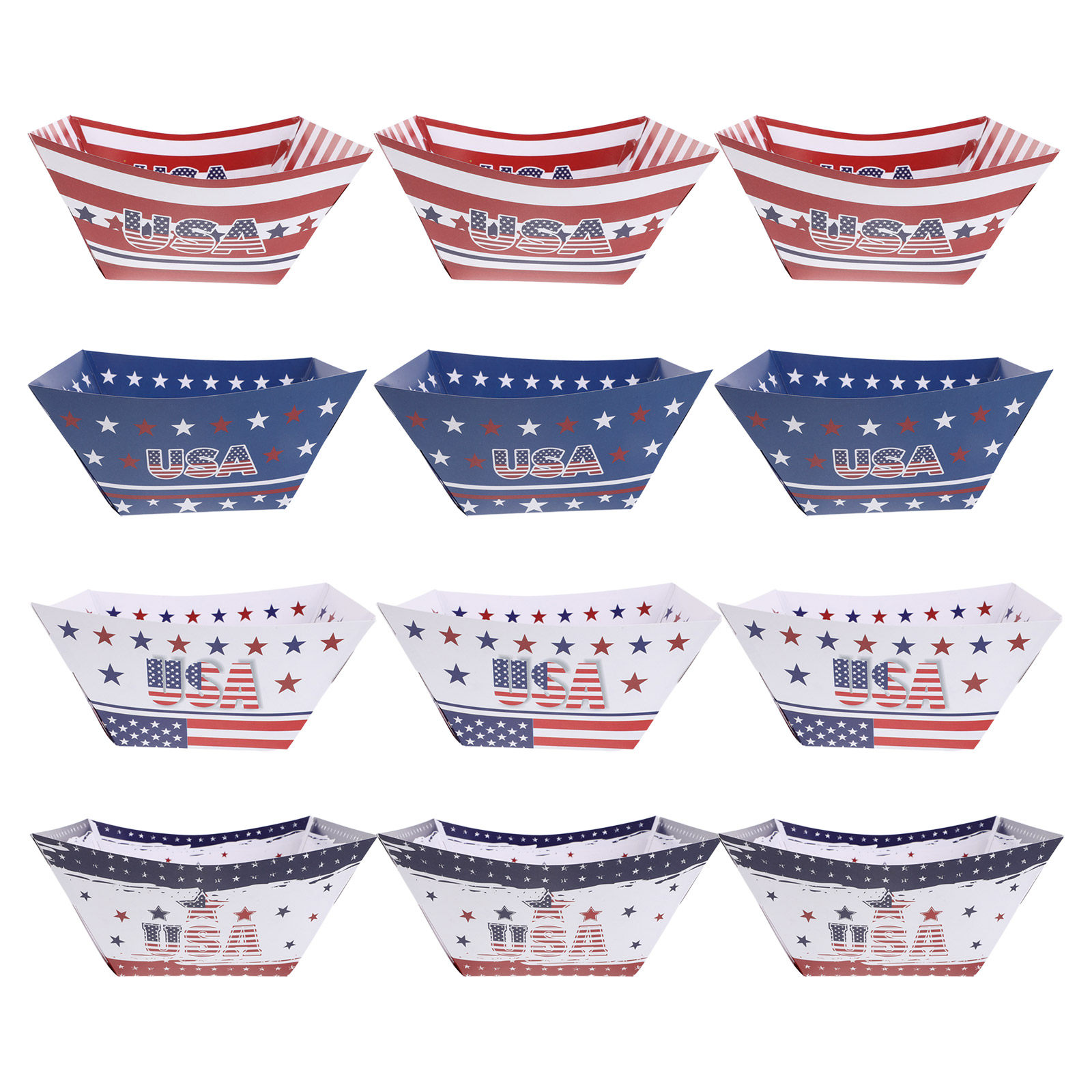 12Pcs Independence Day Party S - Food And Snacks For Picnic recension och pris