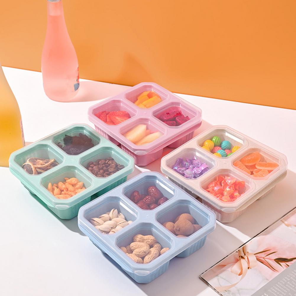 Snack Compartment Box 4 Pack S - Food Snacks Easy recension och pris
