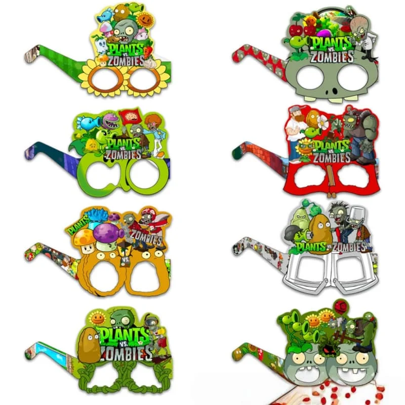 8pcs Plant Vs. Zombie Theme Pa - Zombie Snacks recension och pris