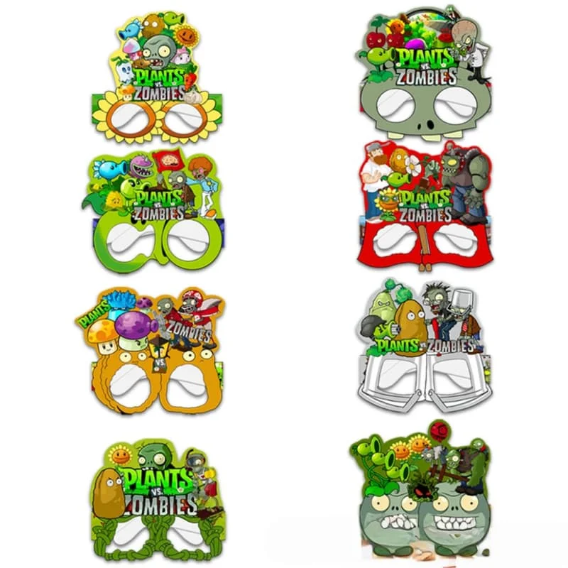 8pcs Plant Vs. Zombie Theme Pa - Zombie Snacks recension och pris