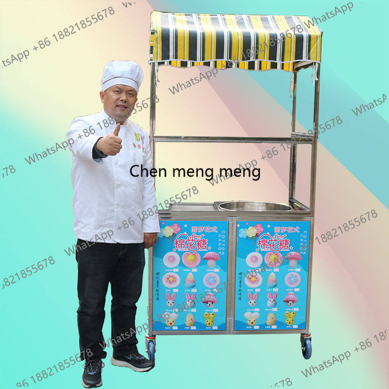 Snack Cart Stall Cotton Candy  - Snacks Food Stall recension och pris