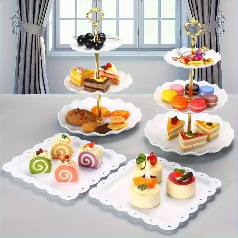 1/3/4/5PCS Decorative Food Tra - Food Snacks Easy recension och pris