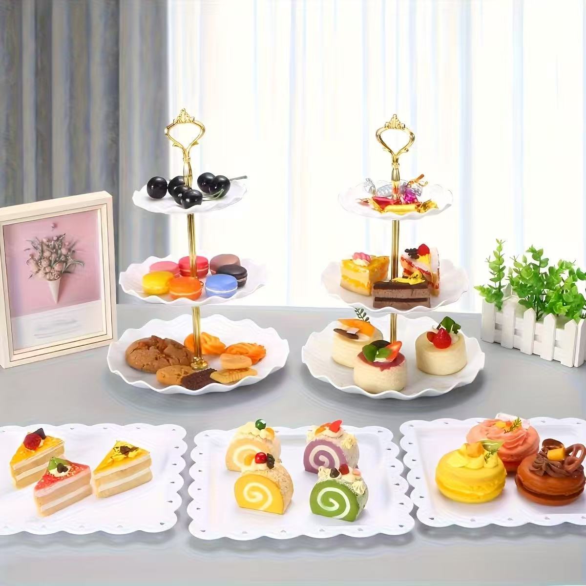 1/3/4/5PCS Decorative Food Tra - Food Snacks Easy recension och pris