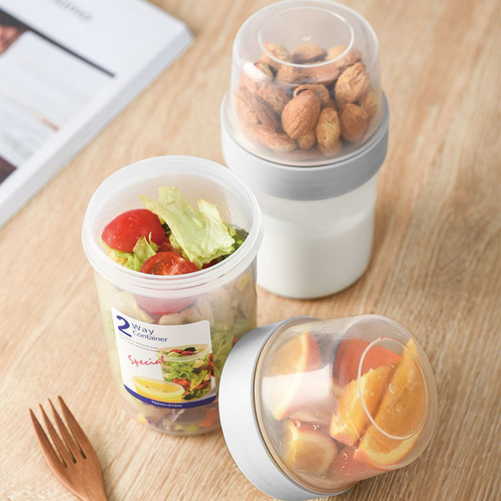 Portable Double Layer Food Sto - Baby Food Snacks Yogurt recension och pris