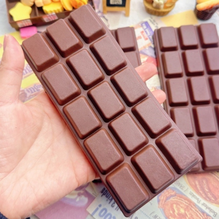 Squishy Simulated Chocolate Sq - Food Grocery Snacks recension och pris