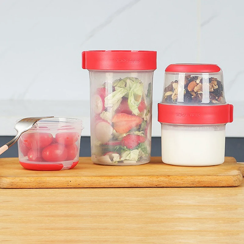 Multi-Purpose 2-Layer Food Sto - Baby Food Snacks Yogurt recension och pris