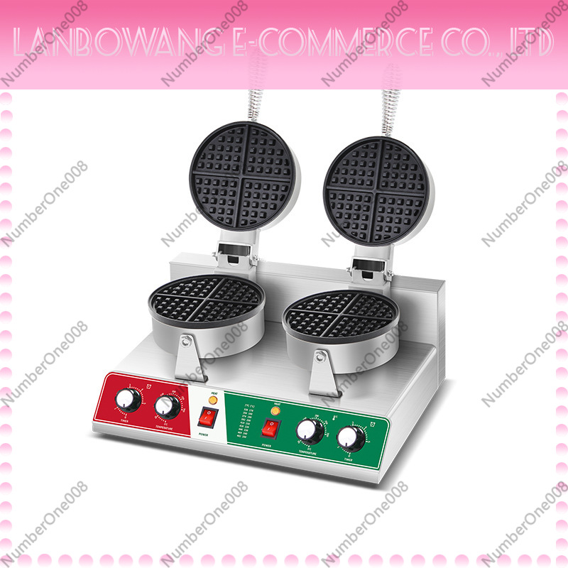 Rotating Waffle Maker Griddle  - Snacks Food Stall recension och pris
