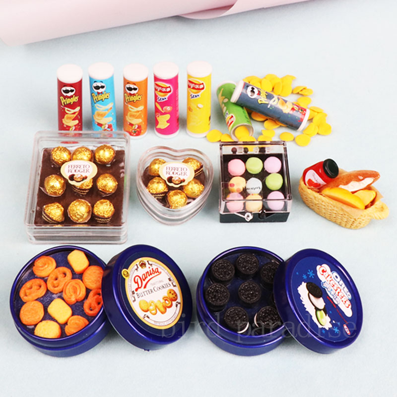 1/6 Miniatrue Dolls Food Mini  - Food Grocery Snacks recension och pris