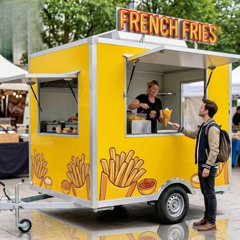 Mobile Snack Cart with Wheels  - Food Snacks Easy recension och pris