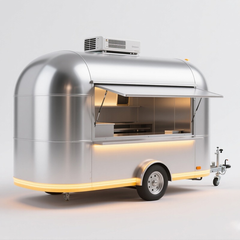 Mobile Snack Cart with Wheels  - Food Snacks Easy recension och pris