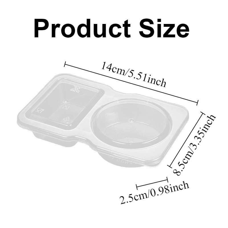 5/10/20/40PCS Double Compartme - Food And Snacks For Picnic recension och pris