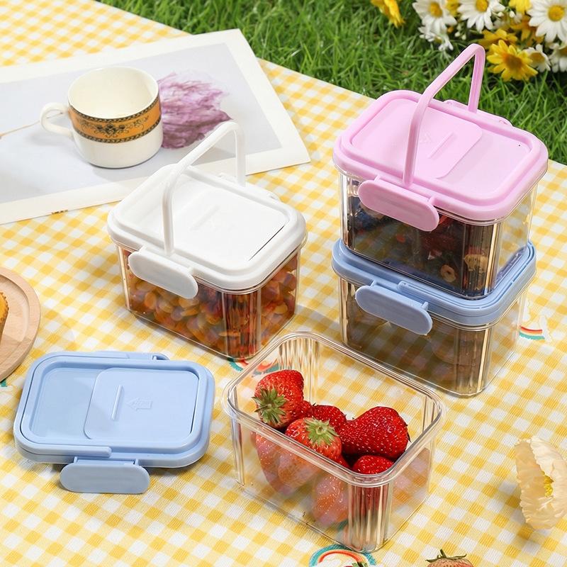 Airtight Food Storage Containe - Food And Snacks For Picnic recension och pris