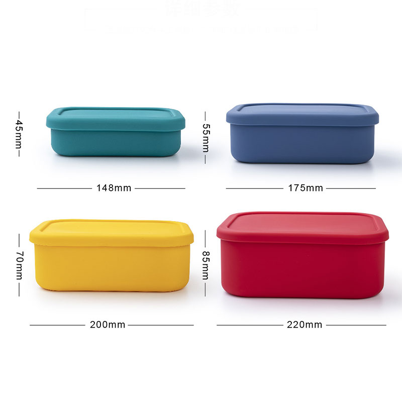 Food-grade Silicone Lunch Box  - Food And Snacks For Picnic recension och pris