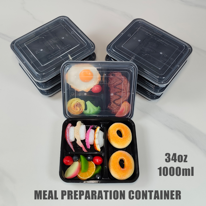 3-Compartment 34 Oz/1000 Ml, 1 - Food And Snacks For Picnic recension och pris